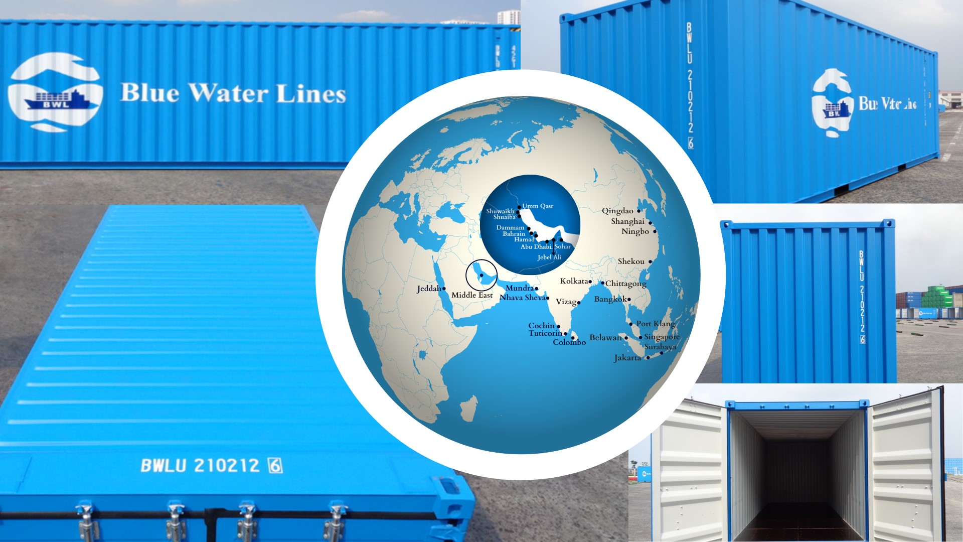 Blue Water Lines online tracking and agency portal